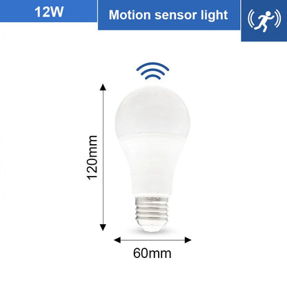 1pc PIR Motion Sensor LED Bulb