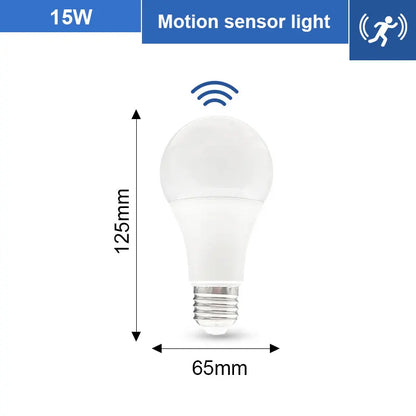 1pc PIR Motion Sensor LED Bulb