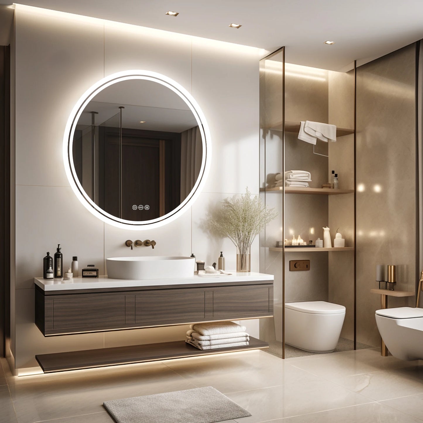 LED Backlit Bathroom Mirror