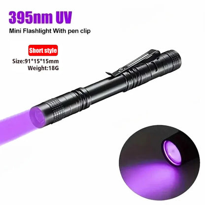 UV Flashlight 365nm Ultraviolet Torch