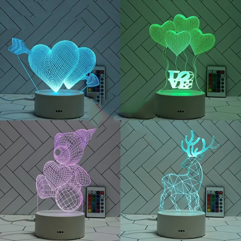 Creative Acrylic LED Table Lamp