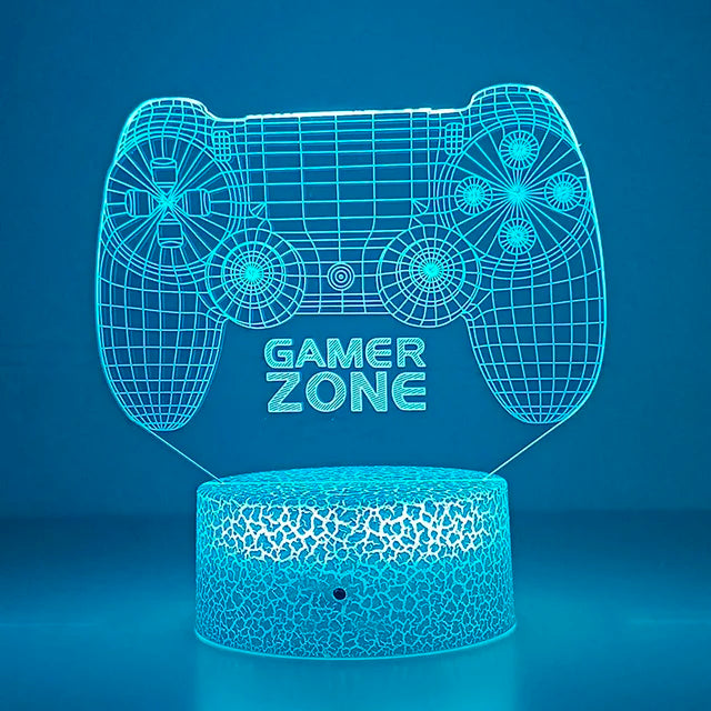 3D Game Icons LED Room Light