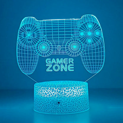 3D Game Icons LED Room Light