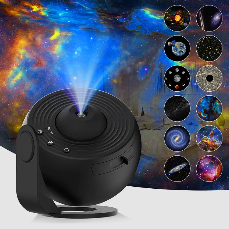 360° Rotating Galaxy Projector