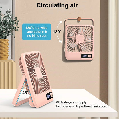 180° Tilt Folding Personal Fan