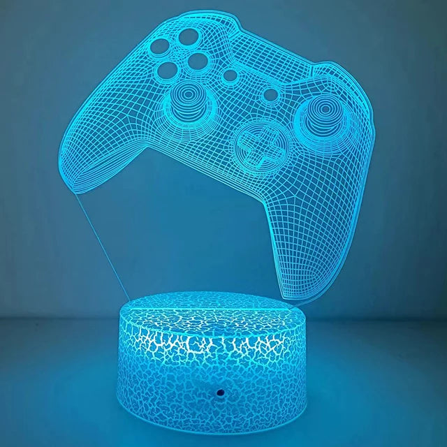 3D Game Icons LED Room Light