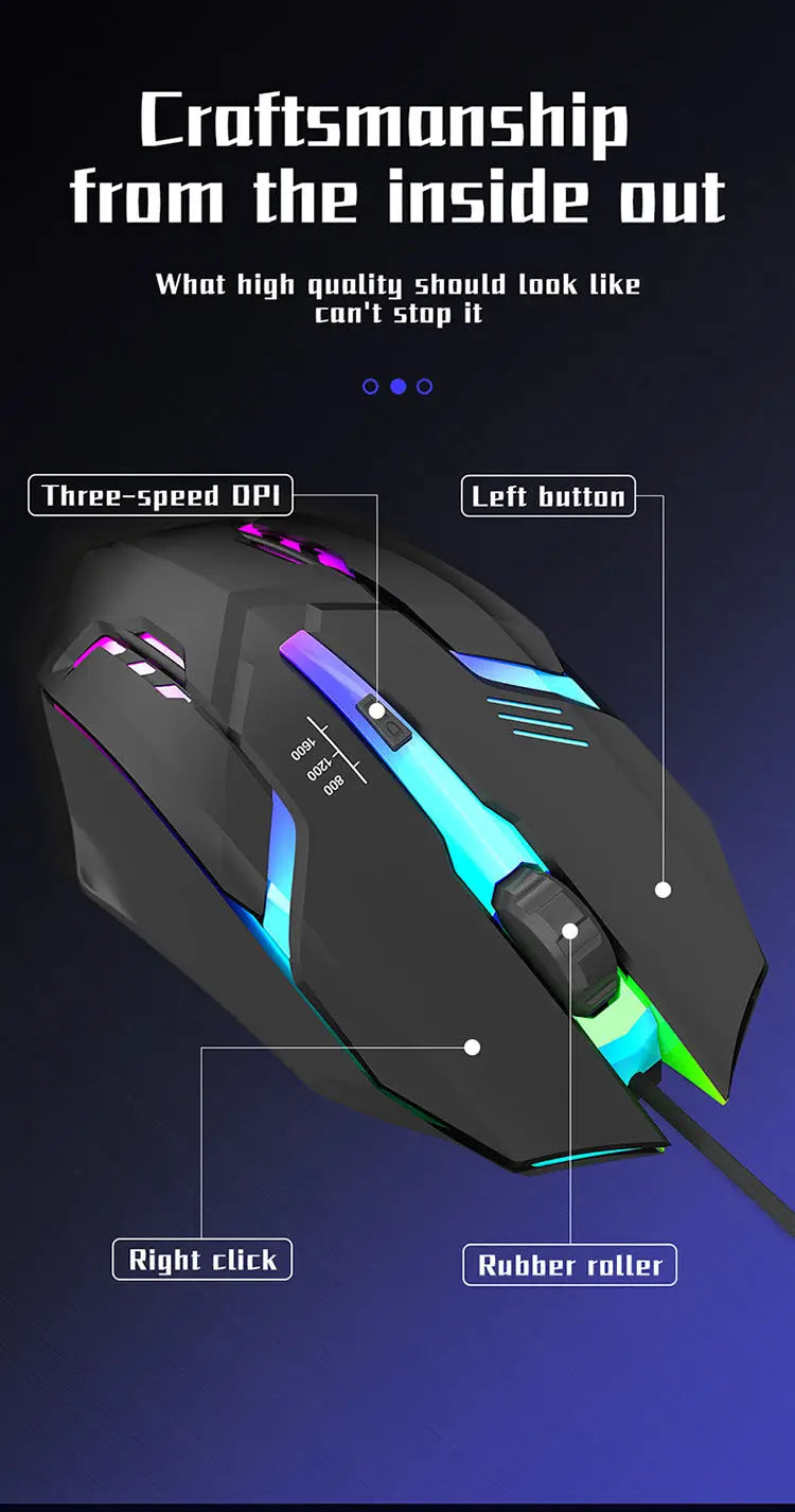 Latest High-Quality Ergonomic Gaming Mouse