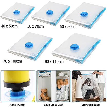 Wardrobe Organizer Vacuum Seal Bag