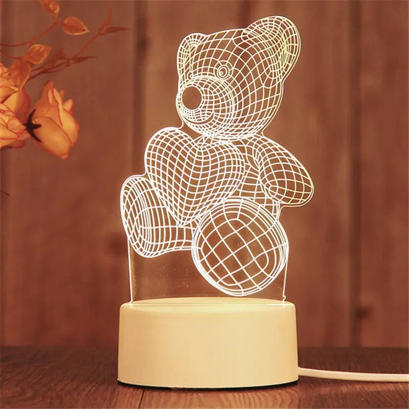 Creative Acrylic LED Table Lamp