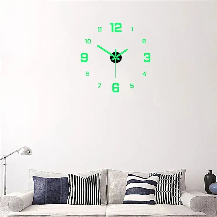 EW Creative Simple Luminous Digital Clock