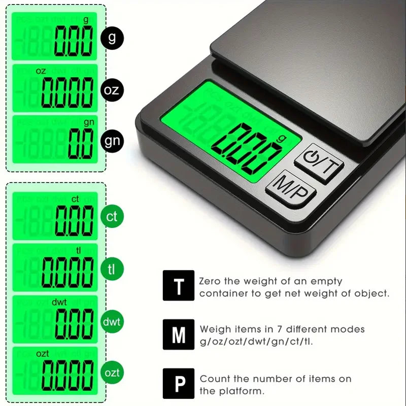 Precision Pocket Scale 1000g X 0.1g