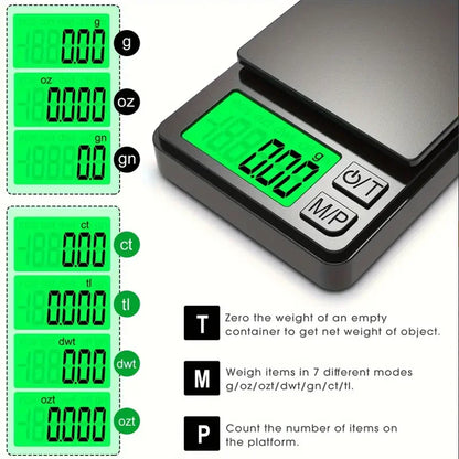 Precision Pocket Scale 1000g X 0.1g