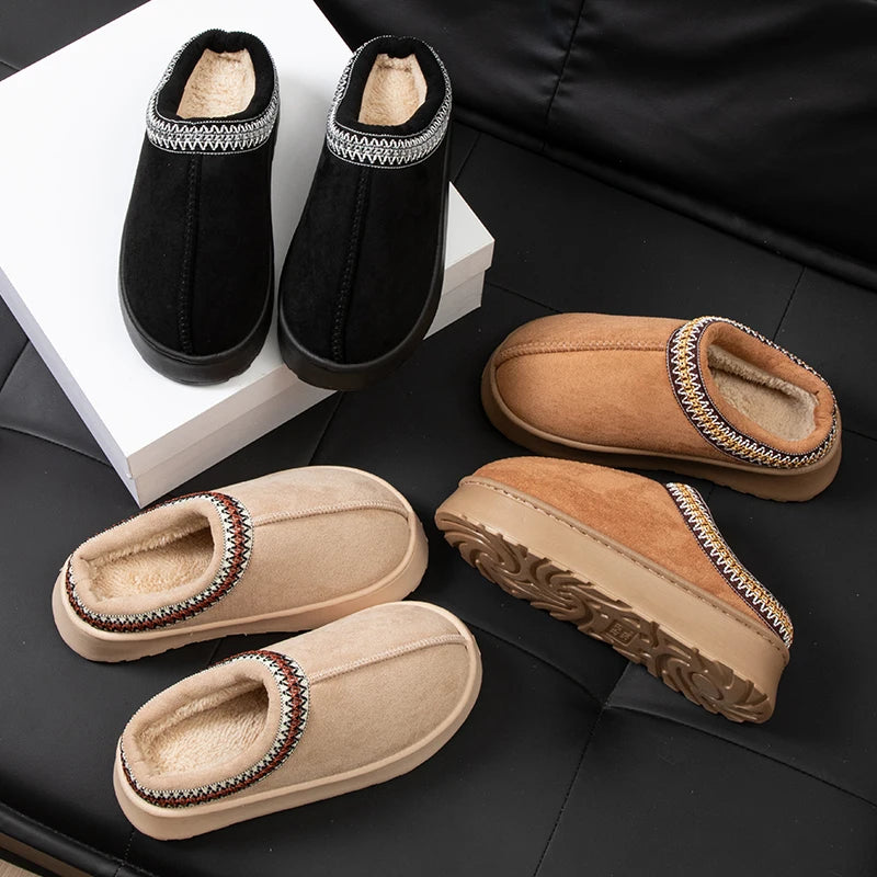 Women's Slippers Plush Anti Slip Sole