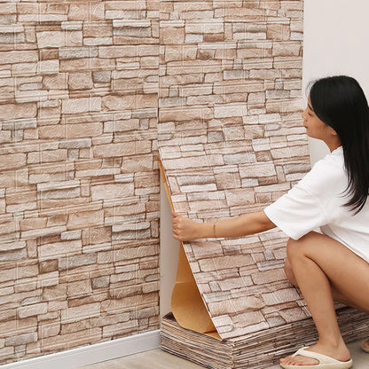 3D Imitation Brick Wall Sticker