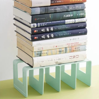 4-Grid Bookend Stand