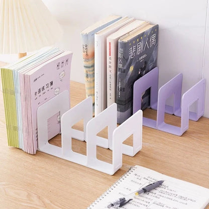 4-Grid Bookend Stand