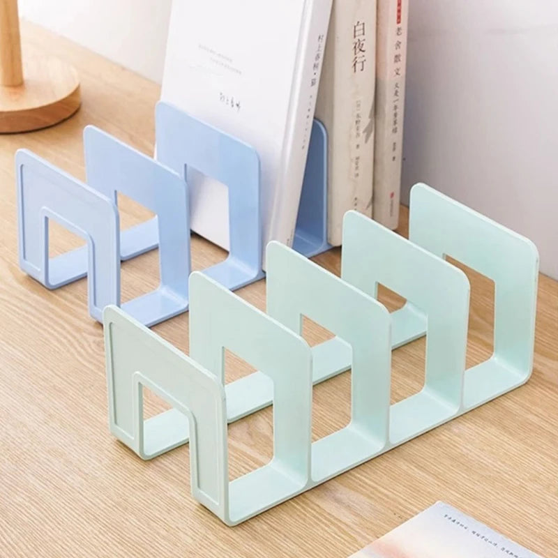 4-Grid Bookend Stand