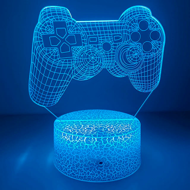 3D Game Icons LED Room Light