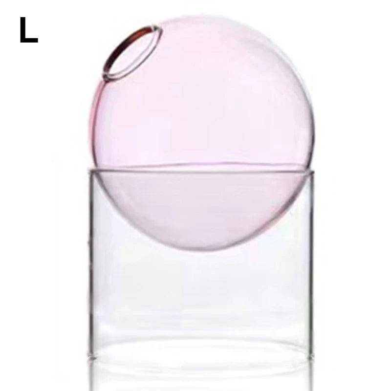 Borosilicate Mini Round Glass Vase