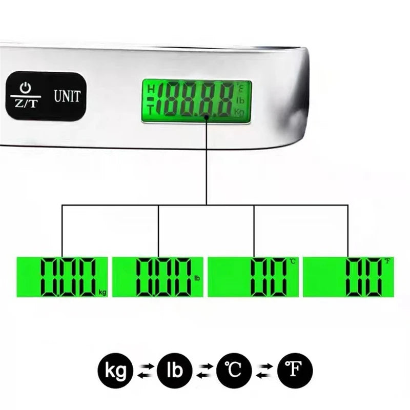 Portable Scale Digital LCD Display