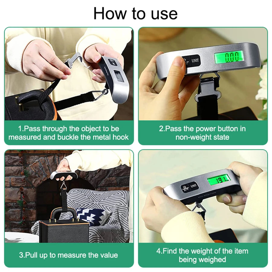 Portable Scale Digital LCD Display