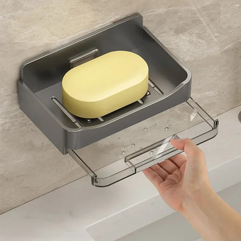 Free-Punching Wall Mounted Soap Holder