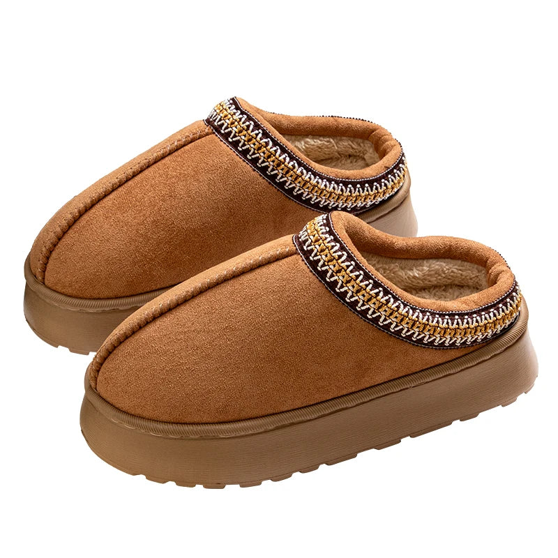 Women's Slippers Plush Anti Slip Sole