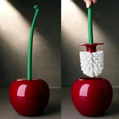 Lovely Cherry Shape Lavatory Toilet Brush