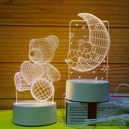 Creative Acrylic LED Table Lamp