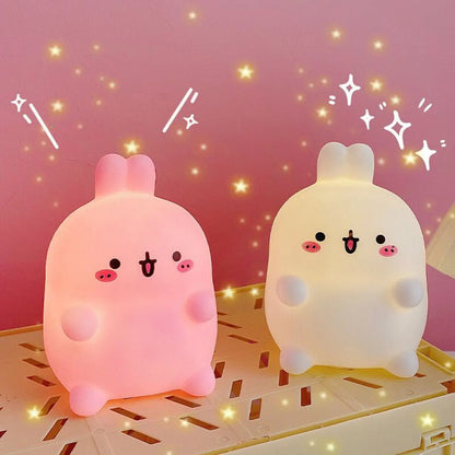 Rabbit LED Night Light – Creative Atmosphere Lamp