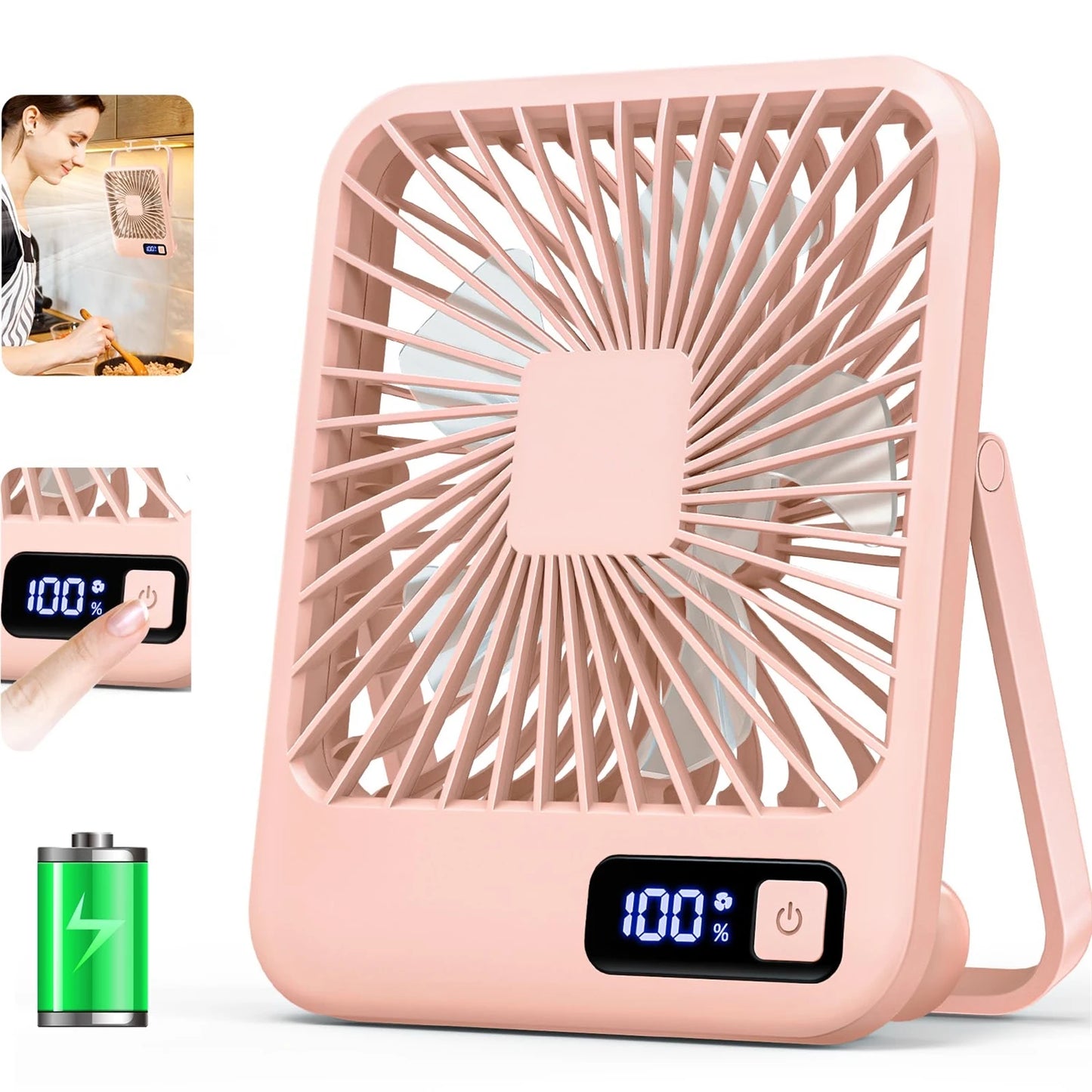 180° Tilt Folding Personal Fan