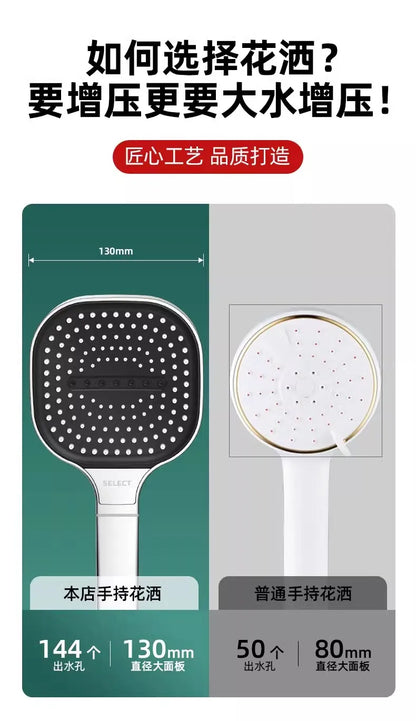 13CM Large Panel 3 Modes Shower