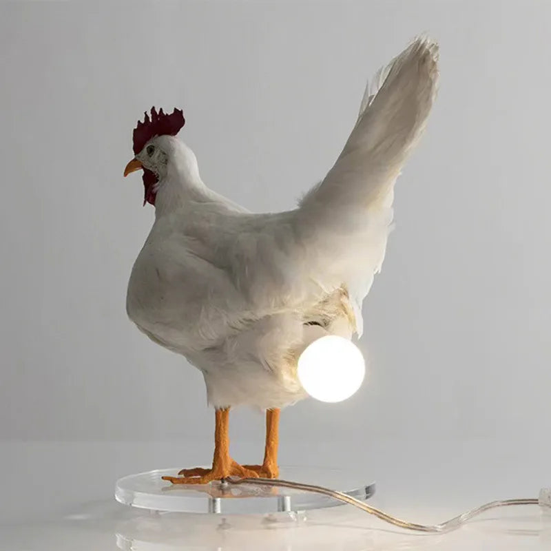 Carnival Chicken Lamp