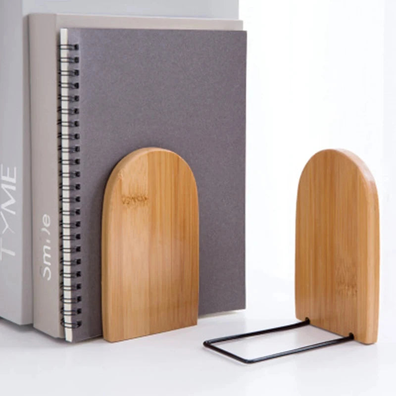 Natural Bamboo Desktop Bookend