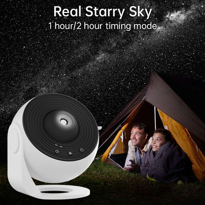 360° Rotating Galaxy Projector