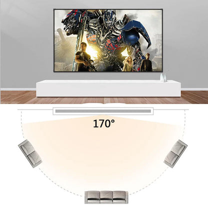 Matt White Portable Projector Screen