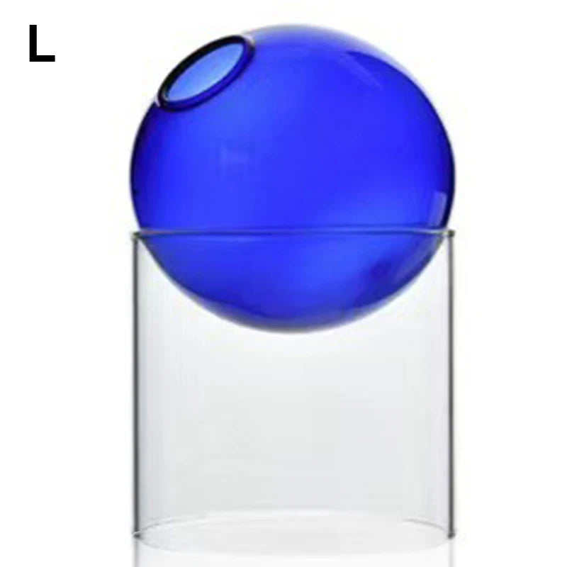 Borosilicate Mini Round Glass Vase