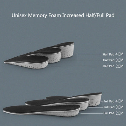 2-4cm Memory Foam Insoles