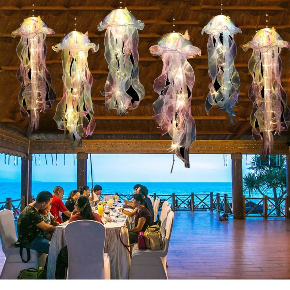 Festival Pendant Courtyard Jellyfish Light