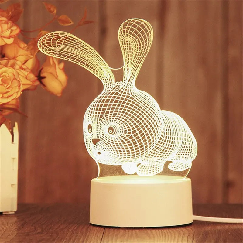 Creative Acrylic LED Table Lamp