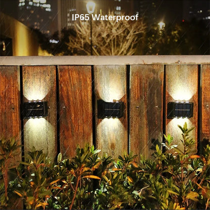 6LED Solar Wall Lights