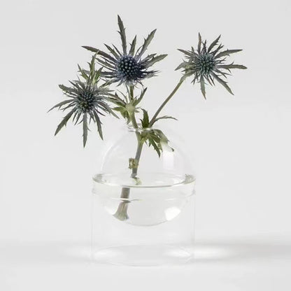 Borosilicate Mini Round Glass Vase