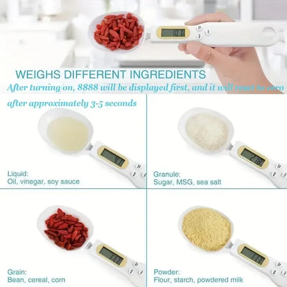 Mini Spoon Electronic LCD Food Scale