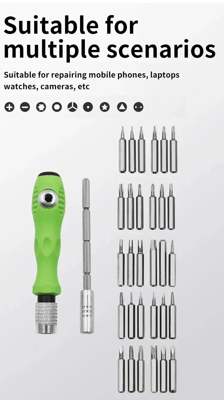 Mini 32-in-1 Precision Screwdriver Set