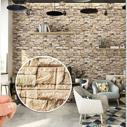 3D Imitation Brick Wall Sticker