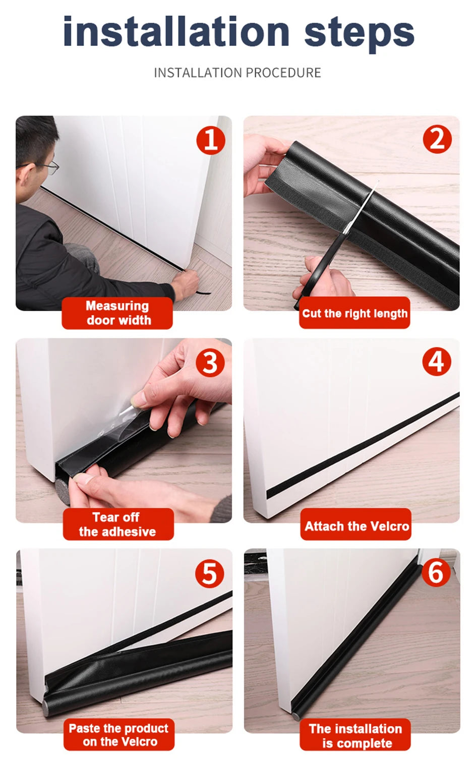 Door Bottom Seal Strip