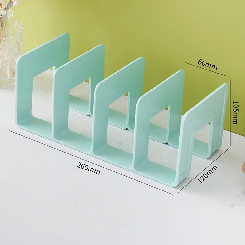 4-Grid Bookend Stand