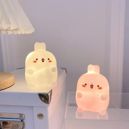 Rabbit LED Night Light – Creative Atmosphere Lamp