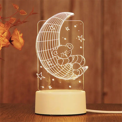 Creative Acrylic LED Table Lamp