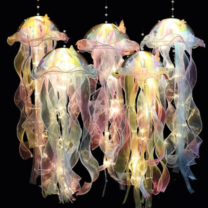 Festival Pendant Courtyard Jellyfish Light